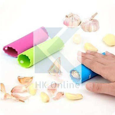 ROLL & PEEL Silicone GARLIC PEELER -Easy Press & Peel Garlic Peeler, Odour Free Garlic Peeler